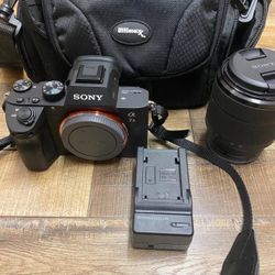 Sony Alpha A7III 24.2MP Camera with FE 28-70 mm lens PLUS 85mm F1.8 lens