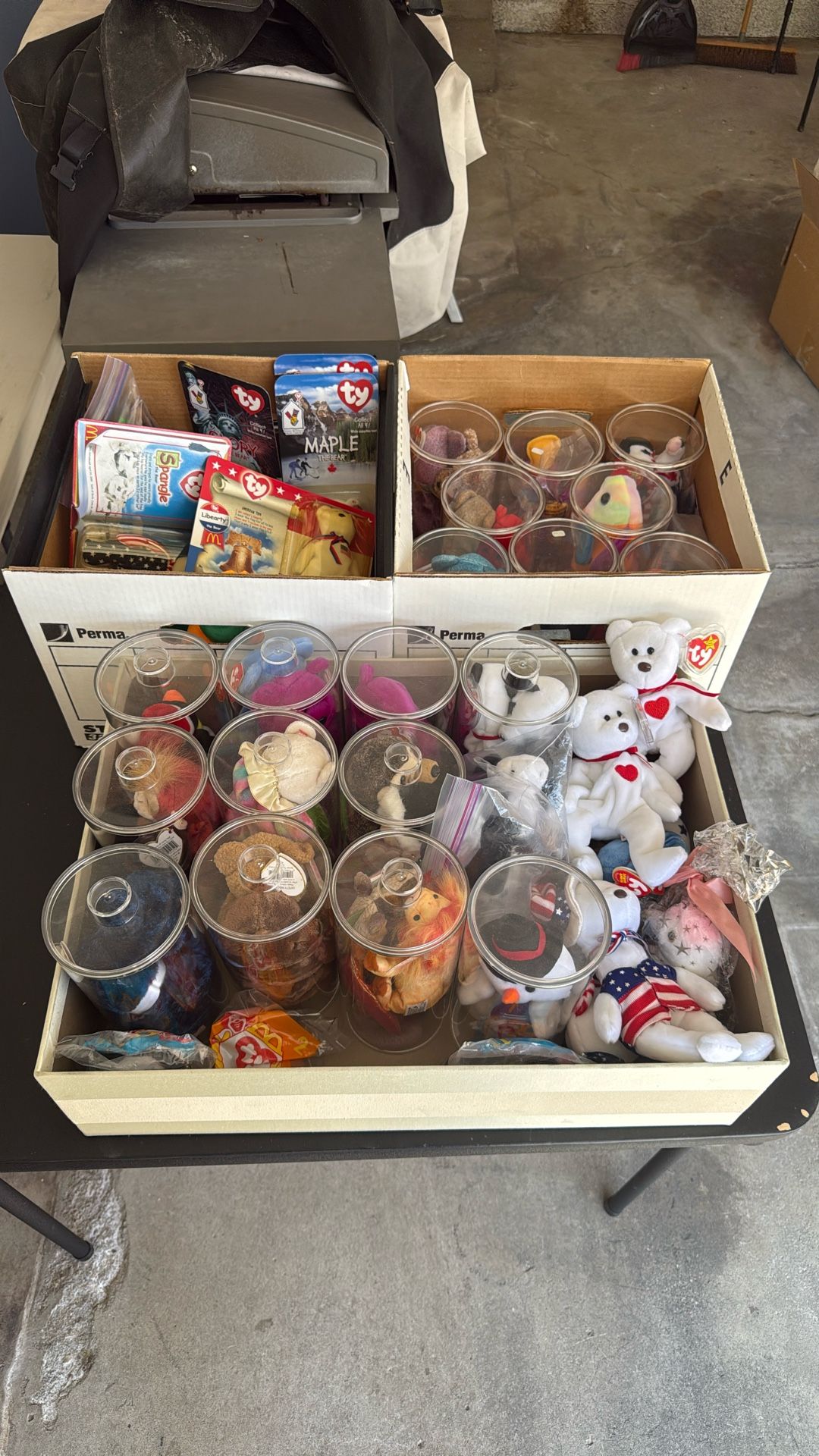 Beanie baby collection