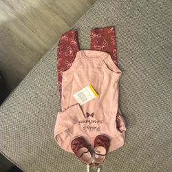 Adorable baby girl set
