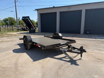 Top Hat 7 × 12 Gravity Tilt Trailer 7k
