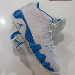Air Jordan 9 Retro GOLF North Carolina Blue Sz. 7.5