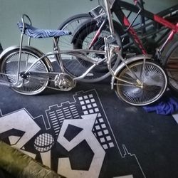 Chrome Lowrider Bike