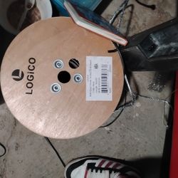 Logico 1000 FtRG6 Quad Shield 18 awgb Cmr Rated Black