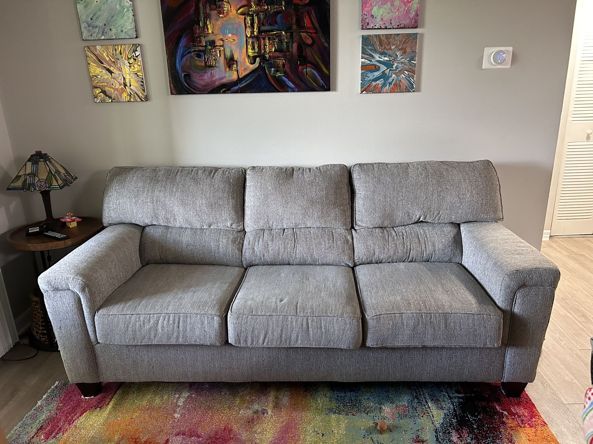 Grey couch