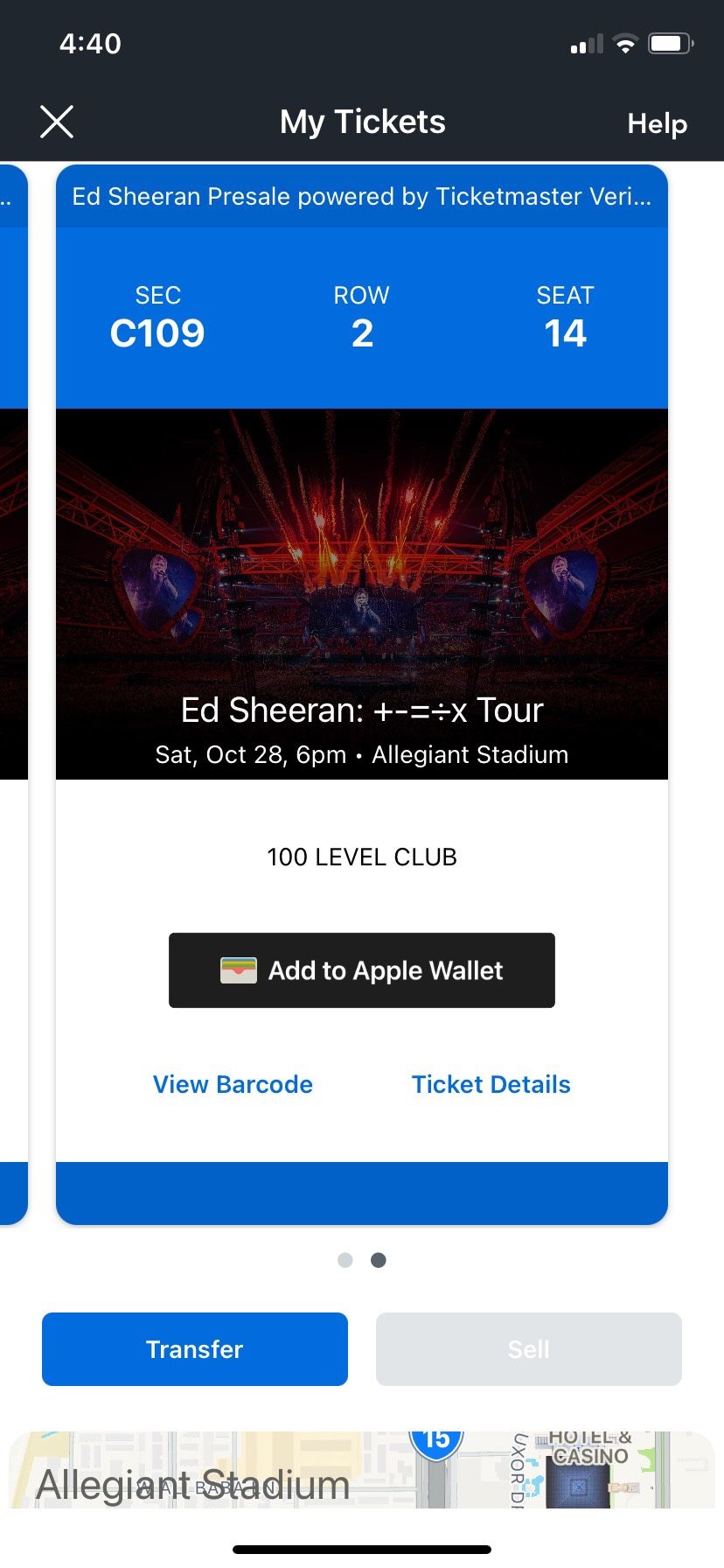 Ed Sheeran Tickets