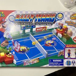 Epoch Everlasting Play Super Mario Rally Tennis Tabletop Action Game w Figures 