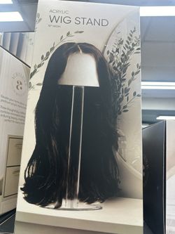 ACRYLIC WIG STAND 19” HIGH