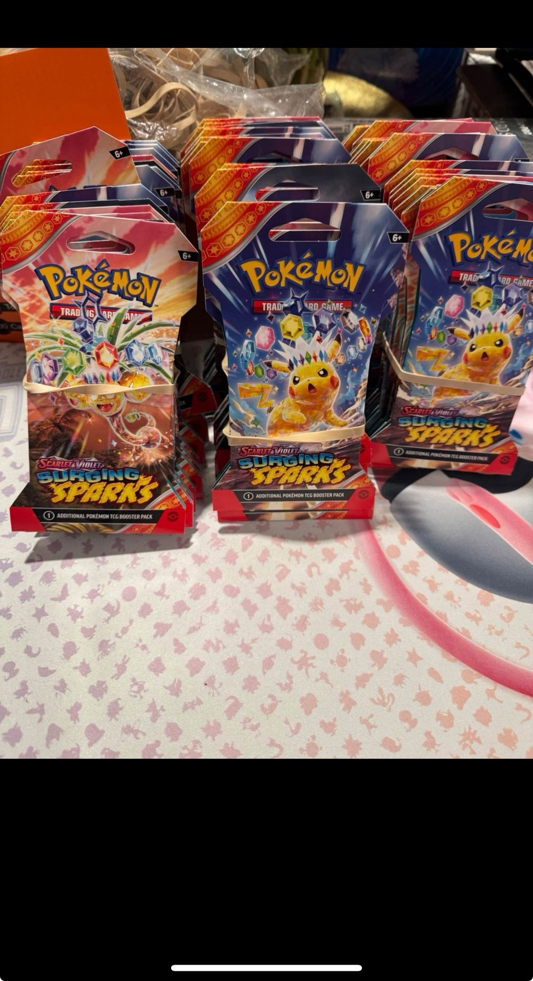 Surging Sparks Sleeved Booster Packs