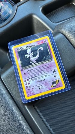 Pokemon Rocket’s Mewtwo First Edition
