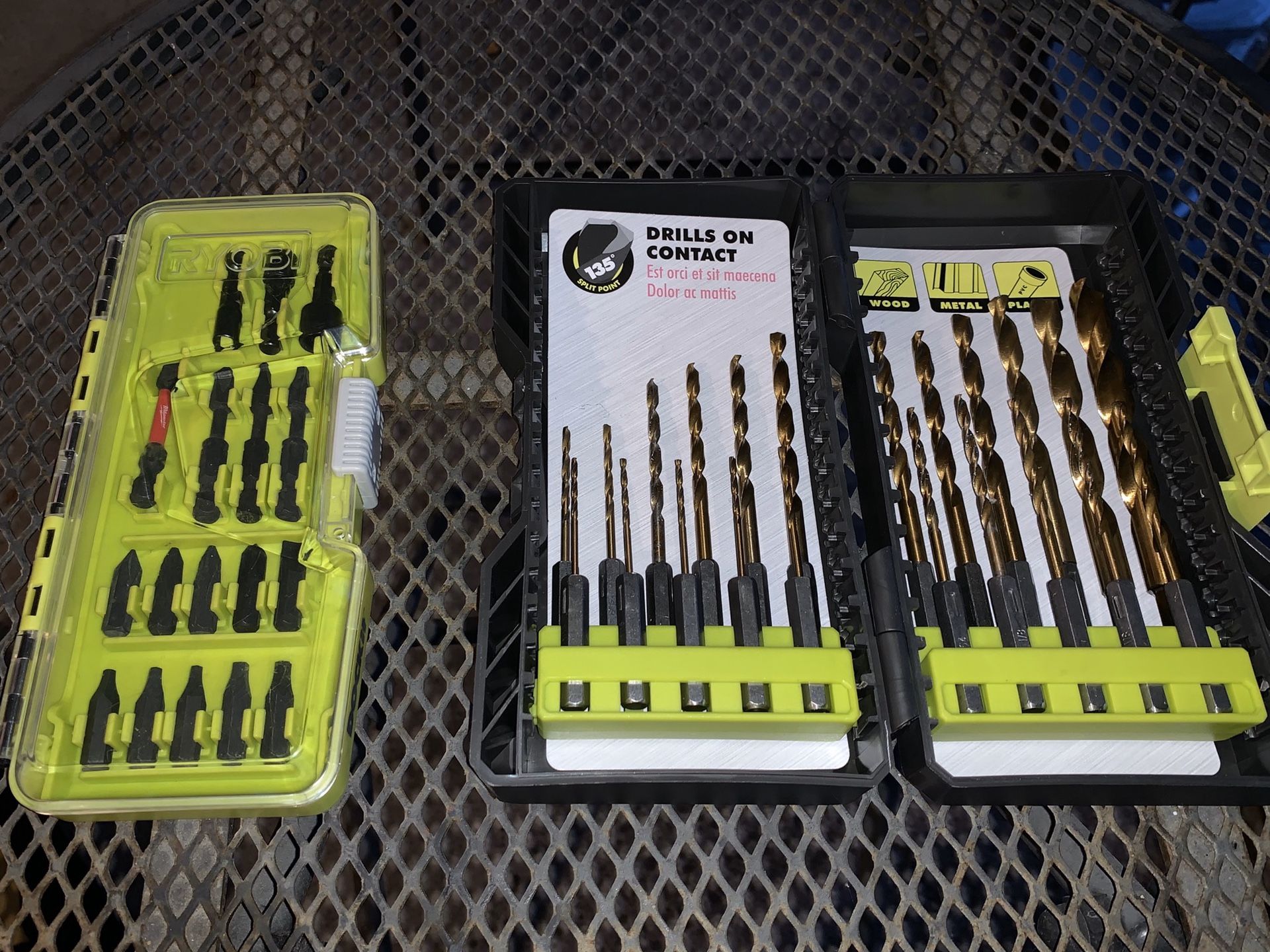 RYOBI DRILL BITS