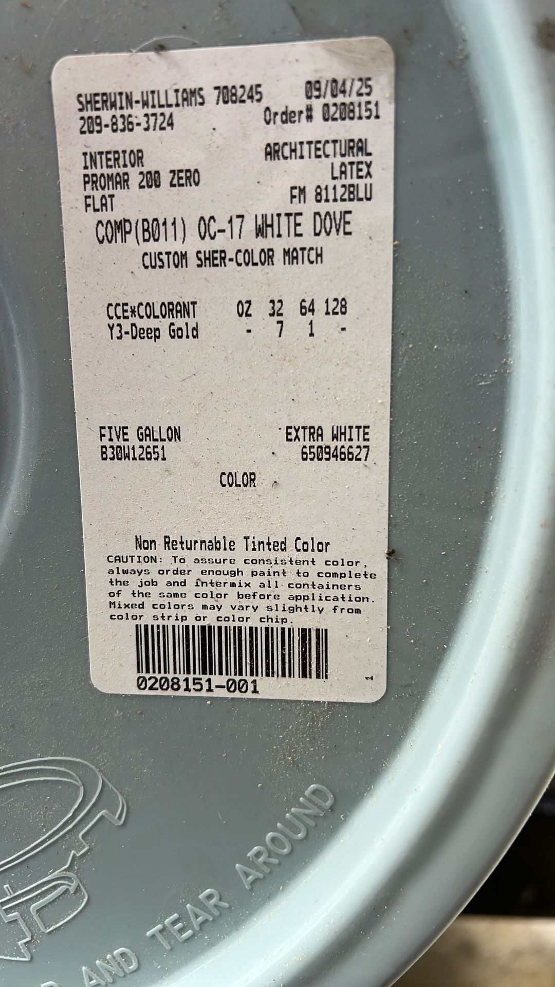 5 Gallon Paint 
