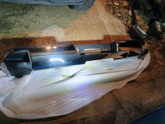 2014-2018 Silverado Rear Bumper (Chrome)