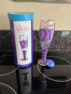 Hand Painted Pilsner Glass