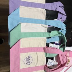 Trader Joe's Micro, mini and large tote bag with tags