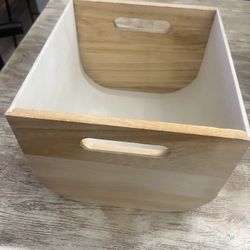 Wood Storage Box