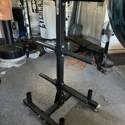 GET RX’D  Vertical Plate Tree/Weight Stand On Wheels
