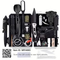 33 In 1 Survival Kit For outdoor Adventures And Emergencies