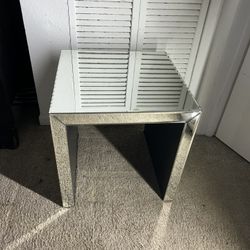 Mirror Side Table 