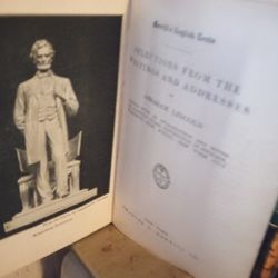 Selections From The Writing And Address Of Abraham Lincoln By Merrill English Text