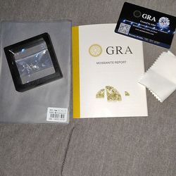 3mm Moissanite/925 Silver 0.1 ct  Stud Earings