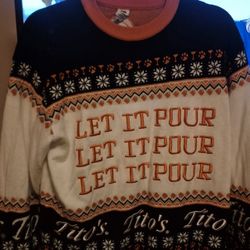 Titos Vodka Holiday Sweater 