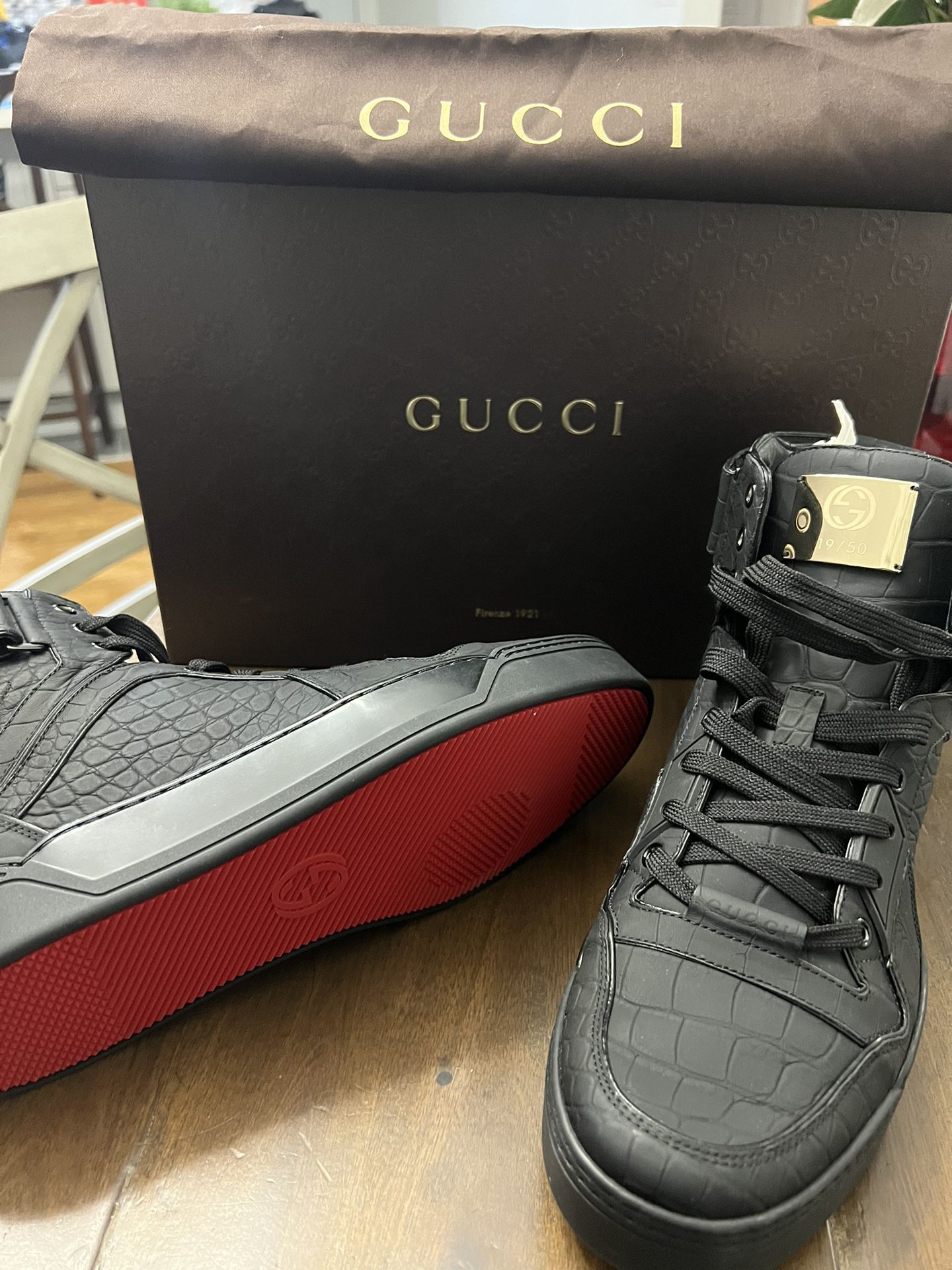 Elektriker Rendition Måge Men's Limited Edition Gucci Sneakers for Sale in Fort Lauderdale, FL -  OfferUp