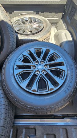 4 NEW 20" Ford F150 (2026) Black OEM Wheels