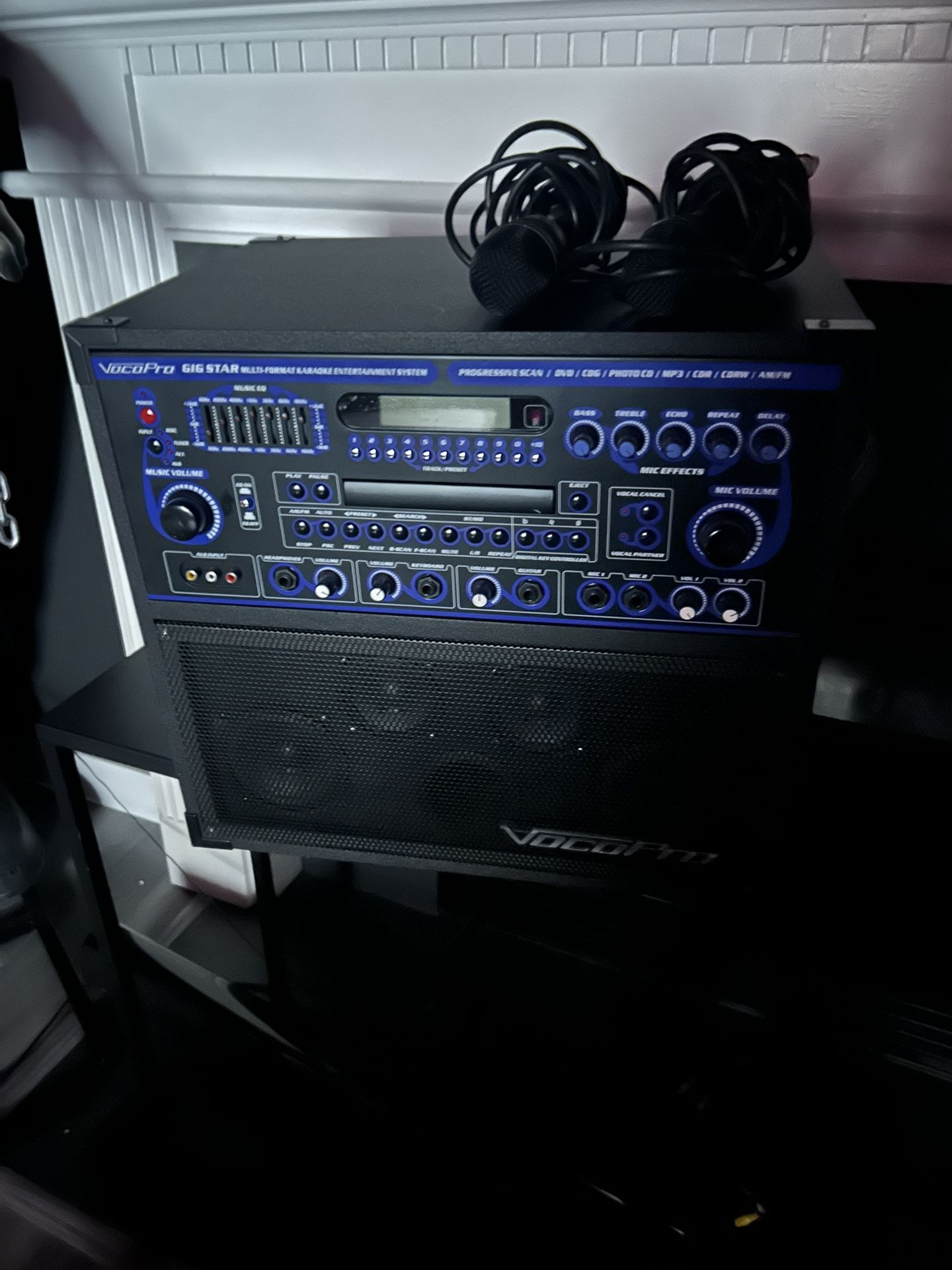 VocoPro Gig star Karaoke Machine