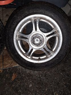 American Racers Rims With Tires