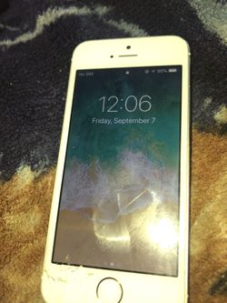 100$ iPhone 5s 32 gb cracked screen fix cost 30$ or less depends if where you go for T-Mobile and metro pcs