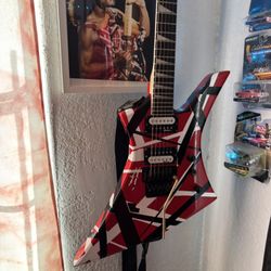 Jackson js32 Kelly Eddie van Halen style 