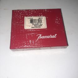 Baccarat 2004 Teddy Bear Ornament Crystal