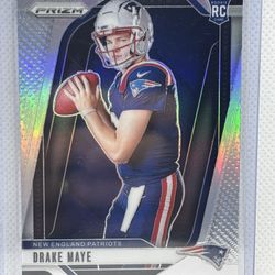 2024 Prizm Drake Maye Silver Variation