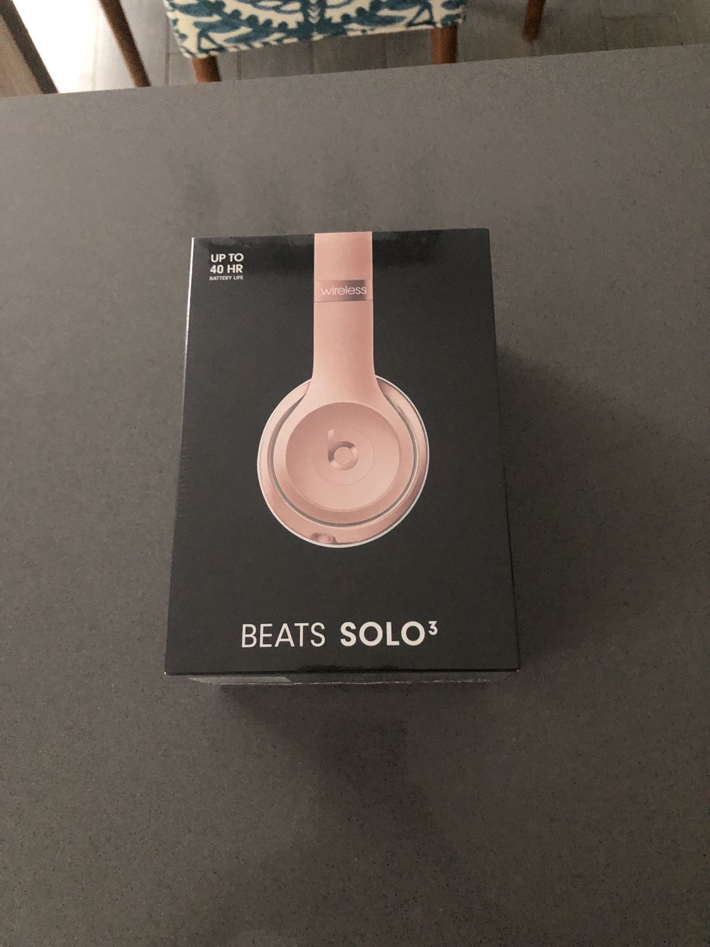 Rose Gold Beats Solo3 Wireless Headphones  