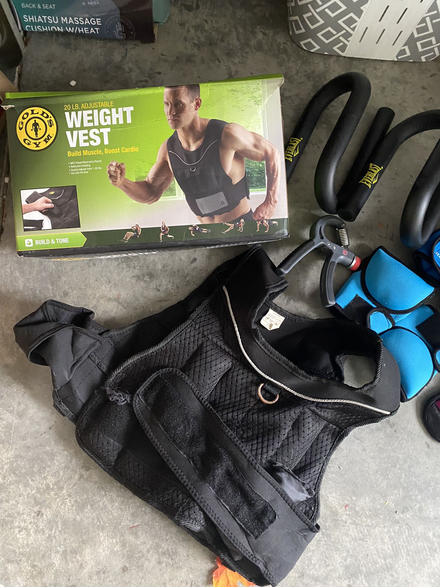 Weighted Vest And Exercise  Equipment