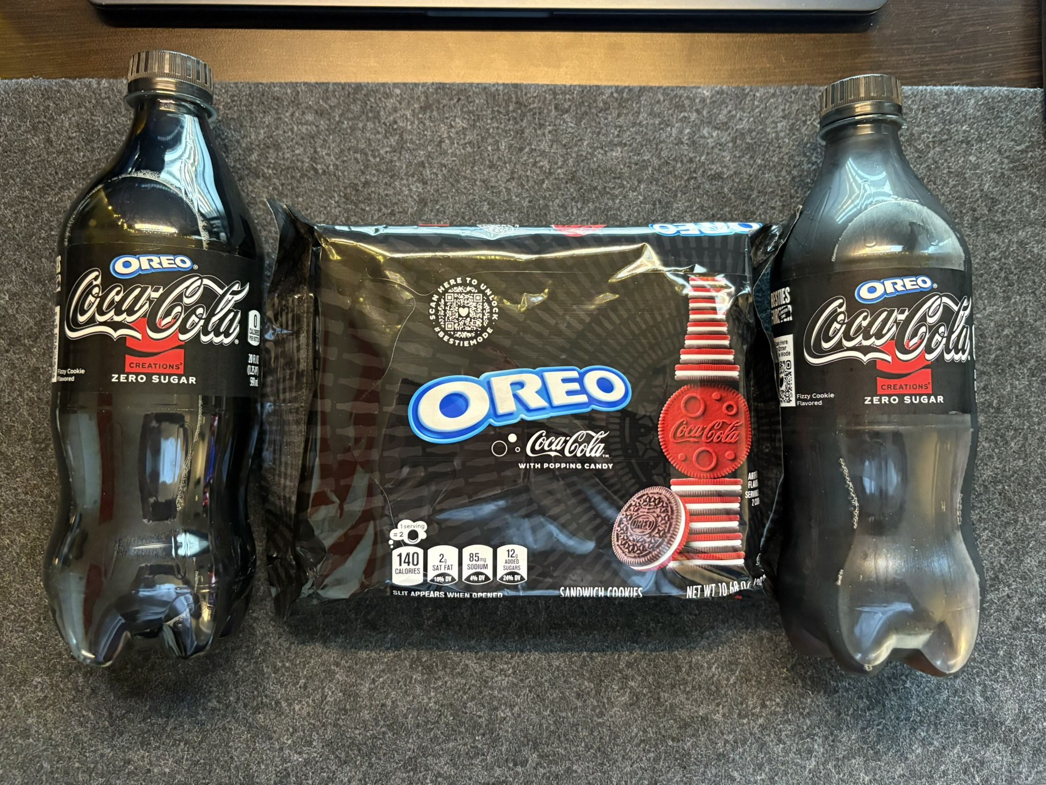 Oreo X Coca-Cola Collab Limited Edition (Cookies and Drink)