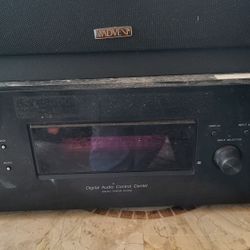 Sony Receiver And 2 Bose 1 Canter 
