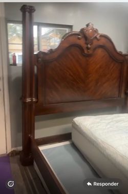 Bed frame cien por ciento madera