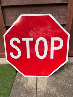 Stop sign