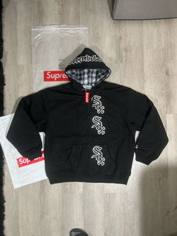 Supreme Chicago White Sox Zip Up Jacket Black
