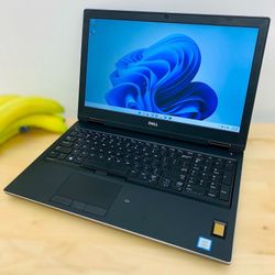 Dell i7 15.6” Full HD laptop workstation / Windows 11 Pro / Camera / SSD 512GB / RAM 32GB / Antivirus / Charger / Fingerprint / Backlit