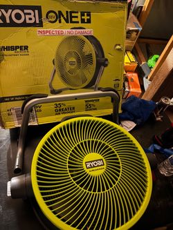 Ryobi 18V ONE+ 14" Hybrid Air Cannon Fan