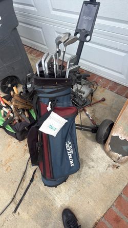 Golf clubs almost full set