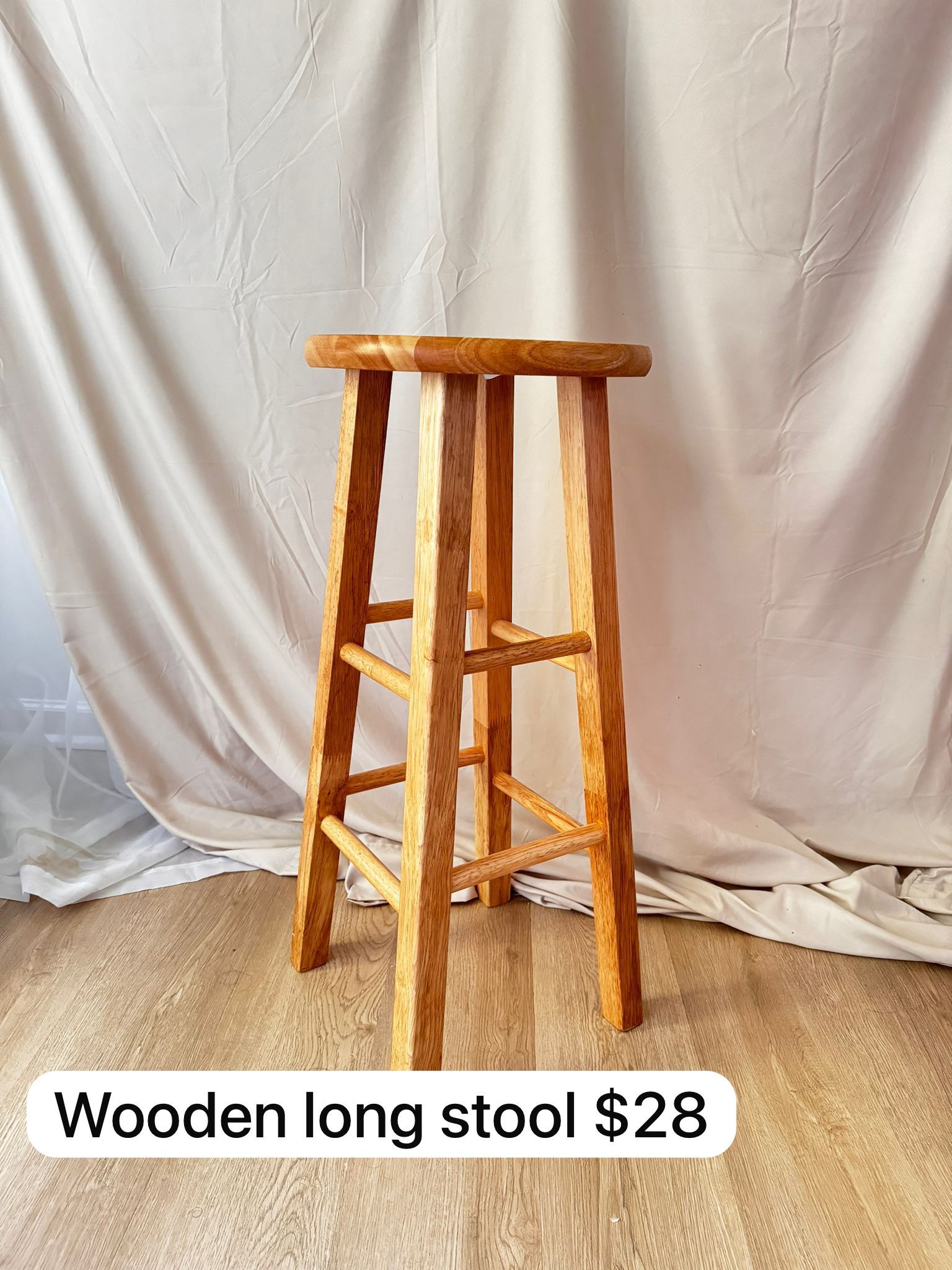 Wooden Long Stool