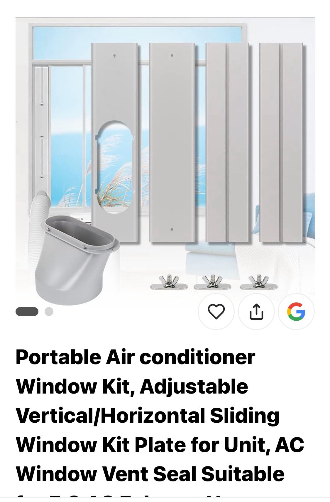 Portable Ac Unit Kit