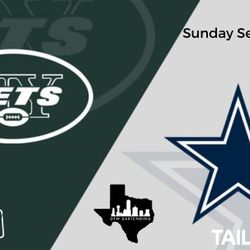Dallas Cowboys vs Jets $150 each