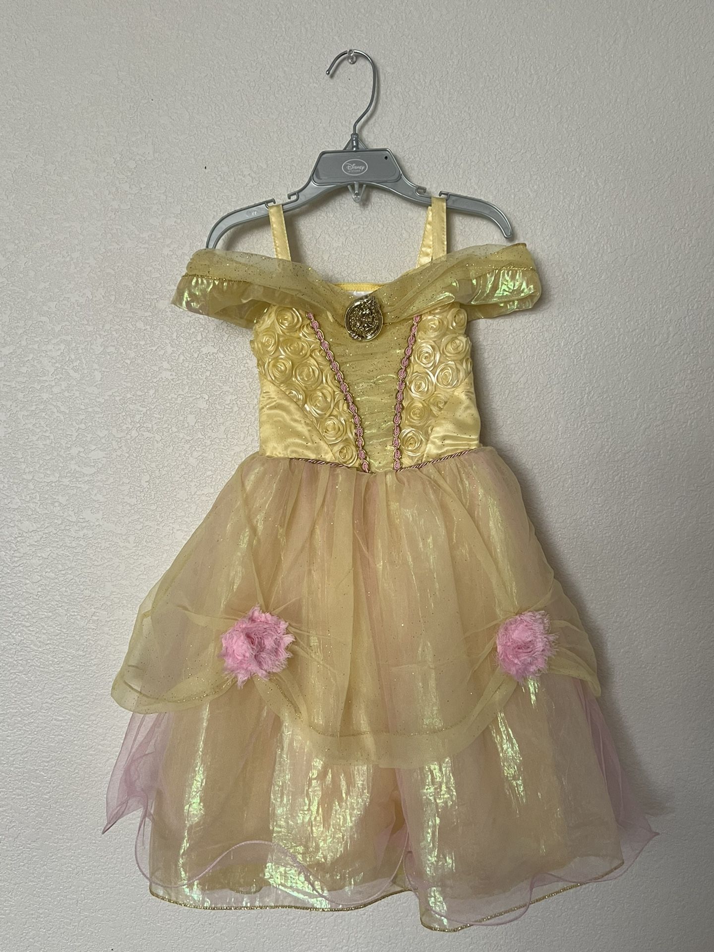 Disney Princess Belle Costume/Dress Up Size 3