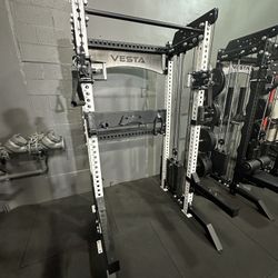 Vesta Fitness PRO SERIES Ultimate Half Rack Functional Trainer/Smith Machine