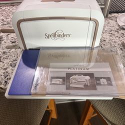 Spellbinders Platinum Die Cutting Machine 8 1/2 Opening
