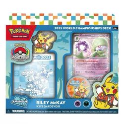 2025 POKÉMON WORLD CHAMPIONSHIP DECK GARDEVOIR BOX
